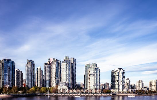 Harmony Skyline Towers in Canada Vancouver Harbour Views
